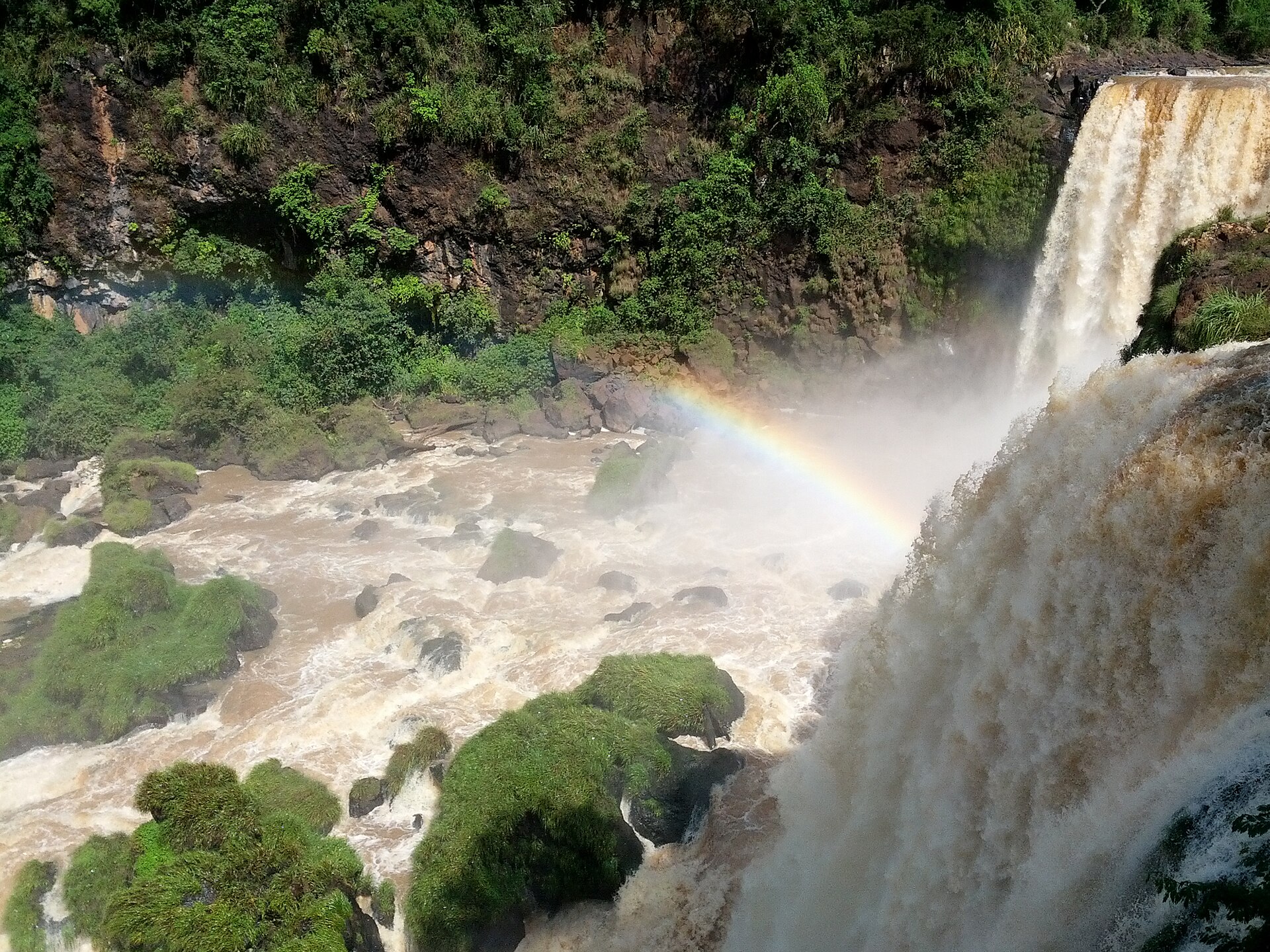 Saltos del Monday en Presidente Franco